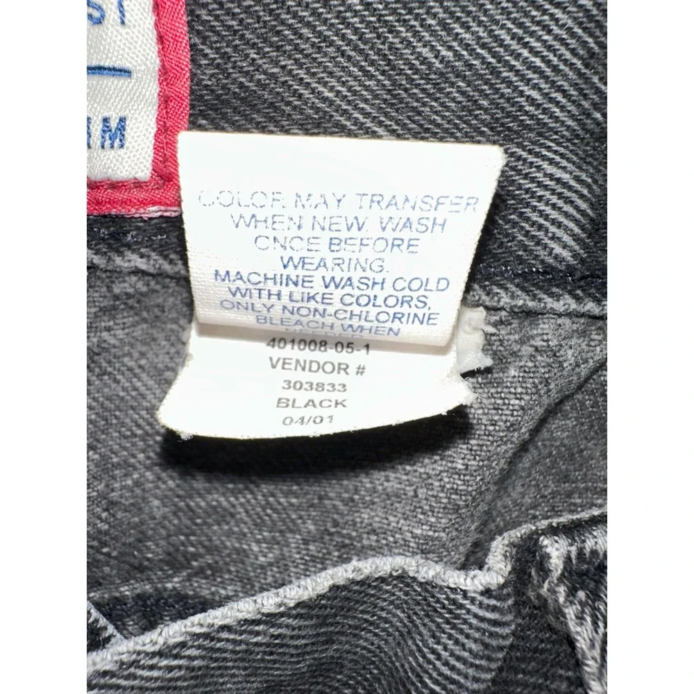 Old Navy Jeans Men's‎ Size 40x34 Black Denim Casual Flat Front Straight Leg